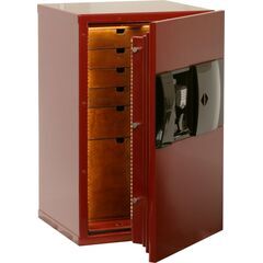 Премиум сейф KEEPS S 200 бордо, Вариант исполнения KEEPs: Бордовый, спецзаказ, фото , изображение 3