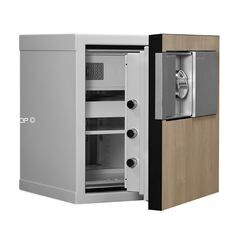 Сейф KASO KEEPS E2 507 клён, белый, Вариант исполнения KEEPs: Клён, белый, фото , изображение 3